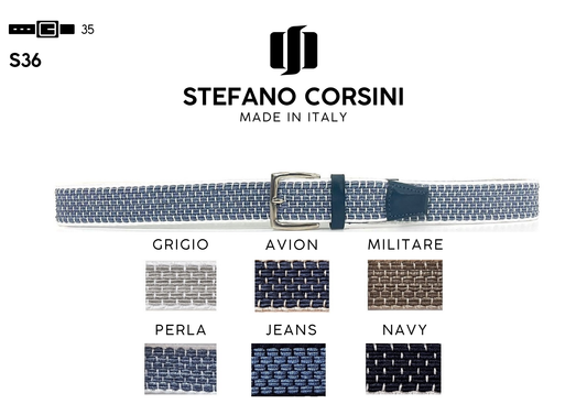 Cintura Uomo Elastica S36