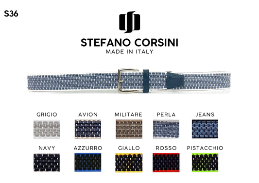 Cintura Uomo Elastica S36