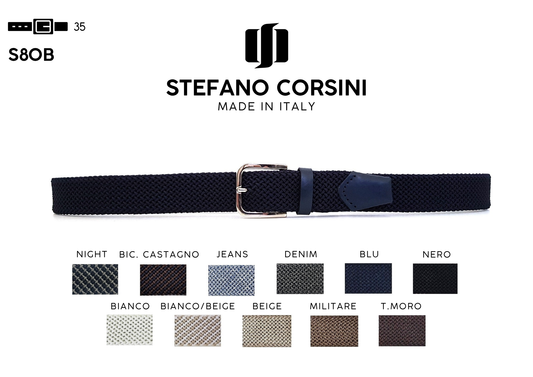 Cintura Uomo Elastica S8OB